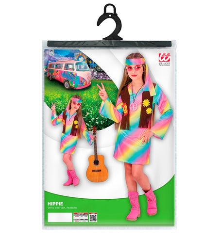e-carnavalskleding-SYK Hippie jurkjes voor meisjes