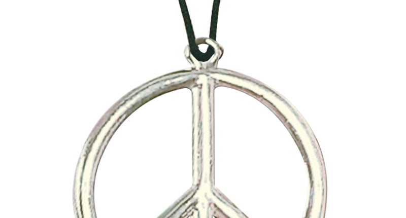 e-carnavalskleding-SYK Hippie ketting peace Pearl
