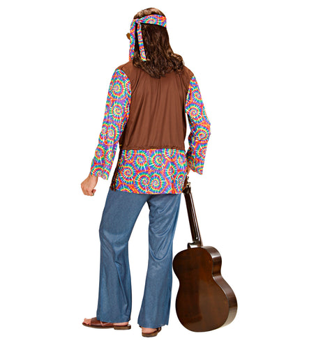 e-carnavalskleding-SYK Hippie kostuum Flower Power heren