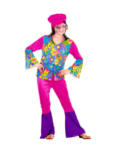 e-carnavalskleding-SYK Hippie kostuum Lisa kind