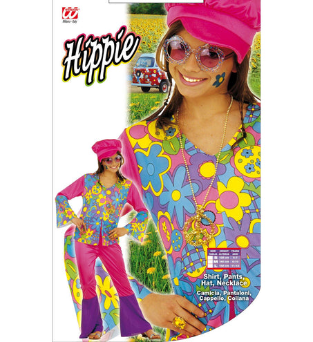 e-carnavalskleding-SYK Hippie kostuum Lisa kind