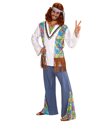 e-carnavalskleding-SYK Hippie kostuum Ron