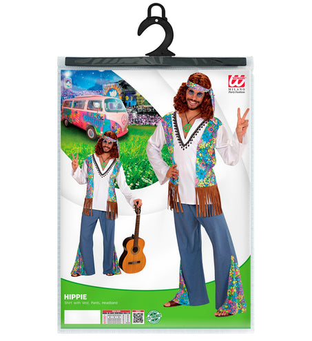 e-carnavalskleding-SYK Hippie kostuum Ron