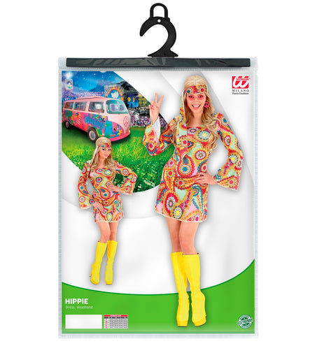e-carnavalskleding-SYK Hippie meisje kostuum Julia