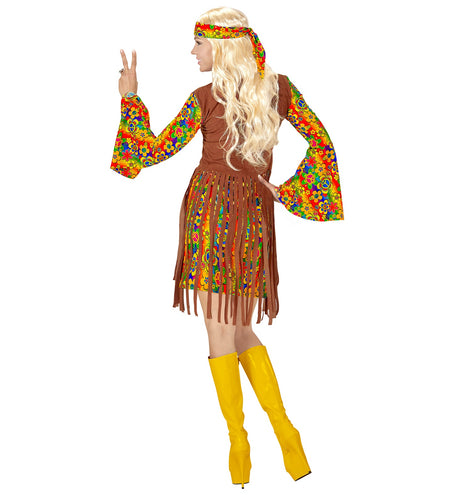 e-carnavalskleding-SYK Hippie Meisje pakje Peggy