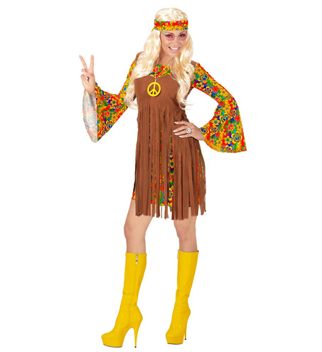 e-carnavalskleding-SYK Hippie Meisje pakje Peggy