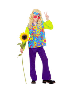 e-carnavalskleding-SYK Hippie pak Chris kind