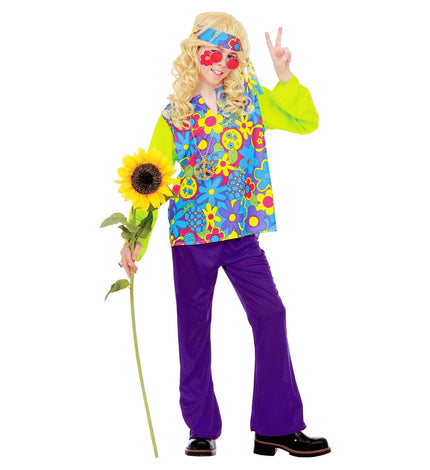 e-carnavalskleding-SYK Hippie pak Chris kind