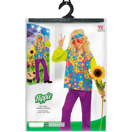 e-carnavalskleding-SYK Hippie pak Chris kind