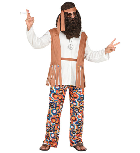 e-carnavalskleding-SYK Hippie pak Jelle volwassenen