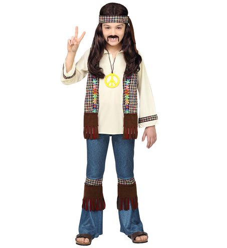 e-carnavalskleding-SYK Hippie pak Steven jongen