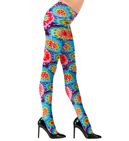 e-carnavalskleding-SYK Hippie panty psychedelisch volwassenen