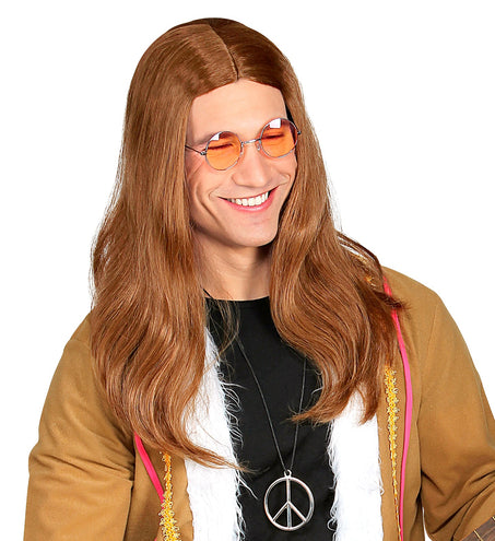 e-carnavalskleding-SYK Hippie pruik Groovy dude