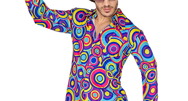 e-carnavalskleding-SYK Hippie shirt 70-jaren Groovy