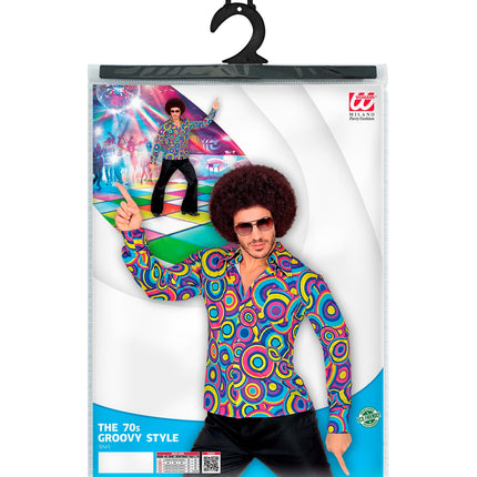 e-carnavalskleding-SYK Hippie shirt 70-jaren Groovy
