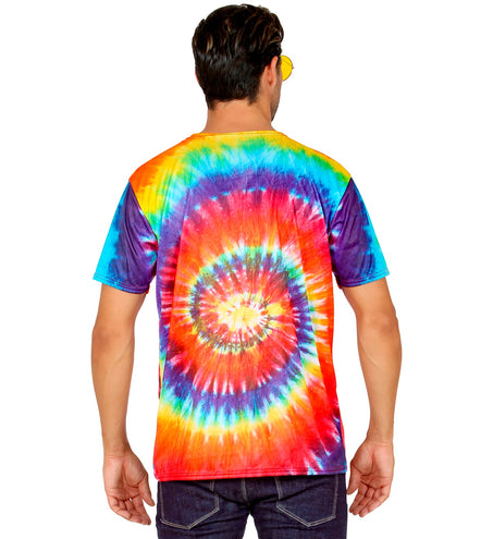 e-carnavalskleding-SYK Hippie shirt Tie-Dye