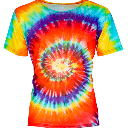 e-carnavalskleding-SYK Hippie shirt Tie-Dye