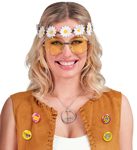 e-carnavalskleding-SYK Hippie spelden buttons