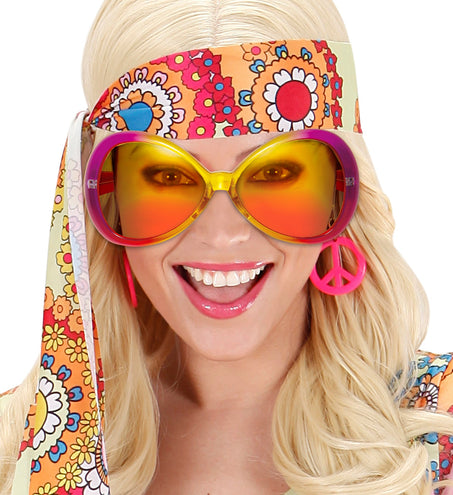 e-carnavalskleding-SYK Hippie sugarbabe bril