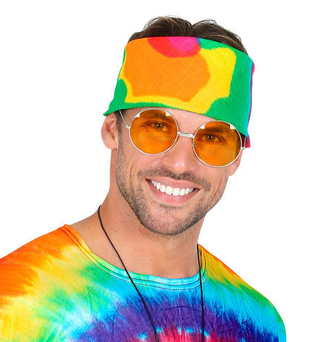 e-carnavalskleding-SYK Hippie tie-dye bandana