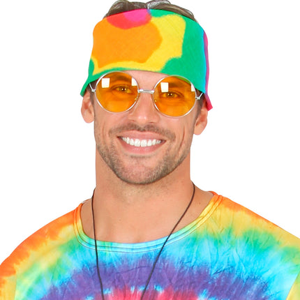 e-carnavalskleding-SYK Hippie tie-dye bandana