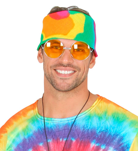 e-carnavalskleding-SYK Hippie tie-dye bandana