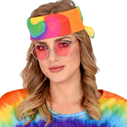 e-carnavalskleding-SYK Hippie tie-dye bandana