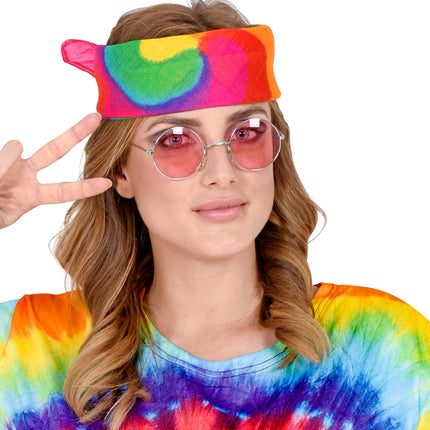 e-carnavalskleding-SYK Hippie tie-dye bandana