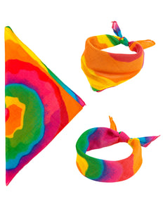 e-carnavalskleding-SYK Hippie tie-dye bandana