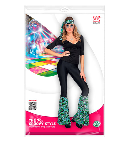 e-carnavalskleding-SYK Hippie verkleedset blauw  unisex jaren-70