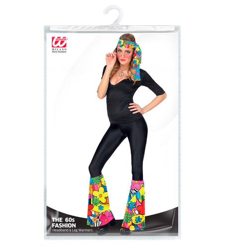 e-carnavalskleding-SYK Hippie verkleedset bloemen unisex jaren-70