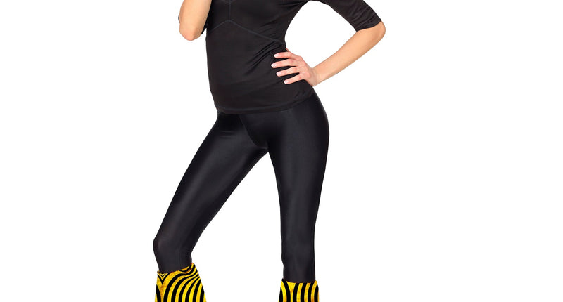 e-carnavalskleding-SYK Hippie verkleedset disco goud unisex jaren-70