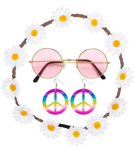 e-carnavalskleding-SYK Hippie verkleedsetjes