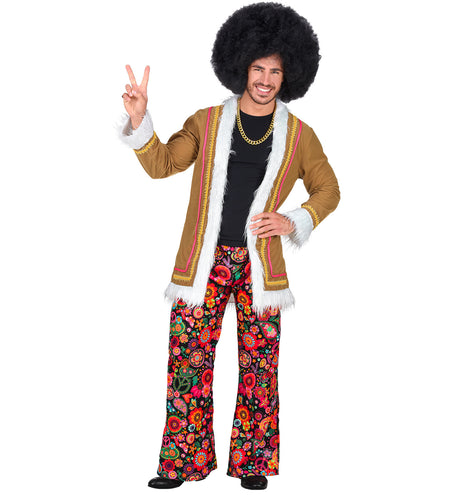 e-carnavalskleding-SYK Hippie Woodstock pak Peter volwassenen