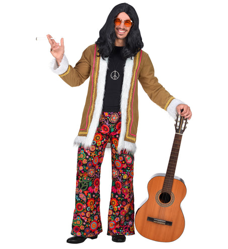 e-carnavalskleding-SYK Hippie Woodstock pak Peter volwassenen