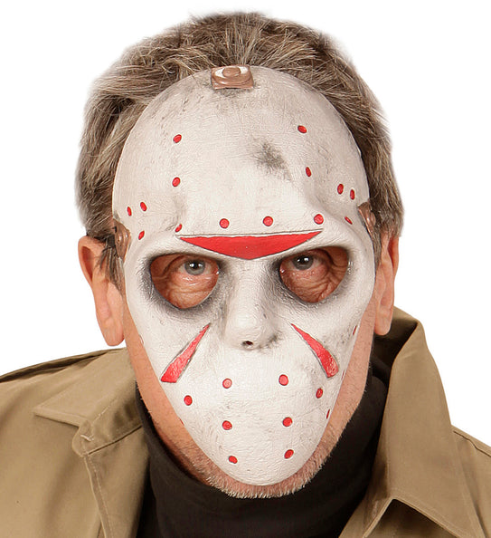 e-carnavalskleding-SYK Hockey masker bebloed