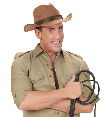 e-carnavalskleding-SYK Hoed Steve Irwin de avonturier