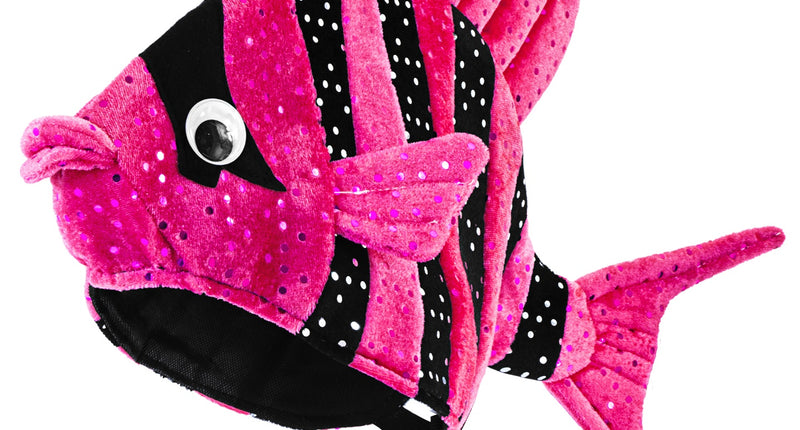 e-carnavalskleding-SYK Hoed vis roze