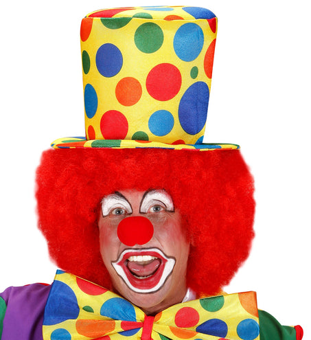 e-carnavalskleding-SYK Hoge hoed clown foam