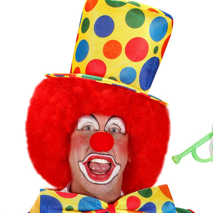 e-carnavalskleding-SYK Hoge hoed clown foam