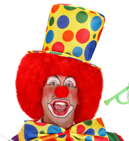 e-carnavalskleding-SYK Hoge hoed clown foam