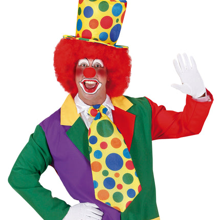 e-carnavalskleding-SYK Hoge hoed clown foam