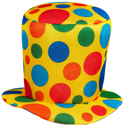 e-carnavalskleding-SYK Hoge hoed clown foam