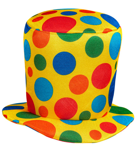 e-carnavalskleding-SYK Hoge hoed clown foam