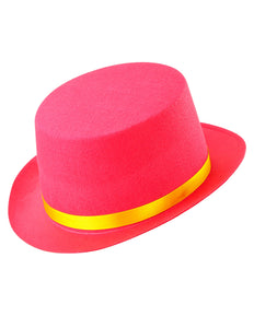 e-carnavalskleding-SYK Hoge hoed kind roze