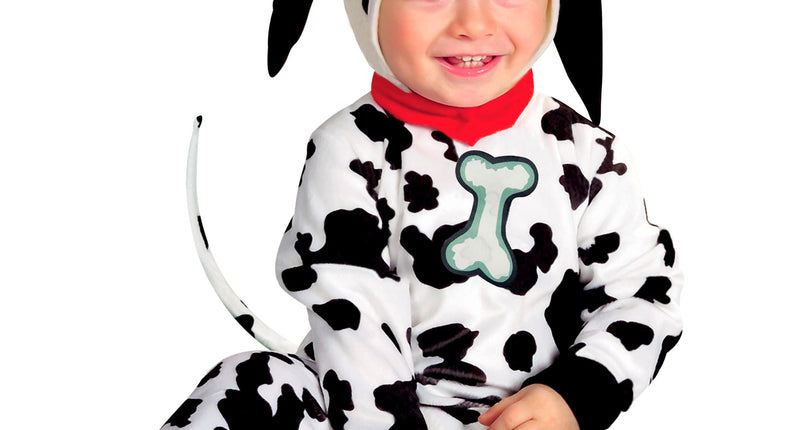 e-carnavalskleding-SYK Hond kostuum Dalmatiër Blaf baby