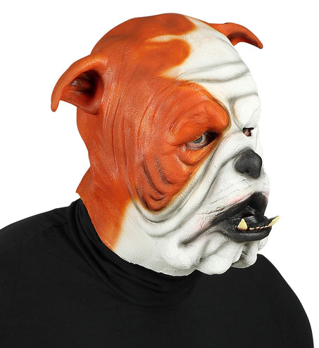 e-carnavalskleding-SYK Hondenmasker Bulldog
