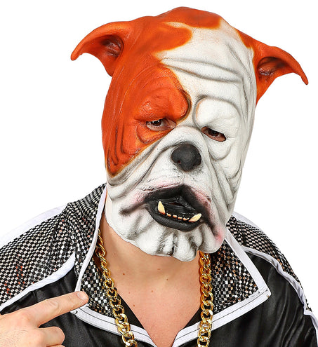 e-carnavalskleding-SYK Hondenmasker Bulldog
