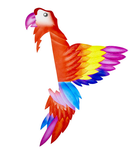 e-carnavalskleding-SYK Honingraat papegaai decoratie van papier