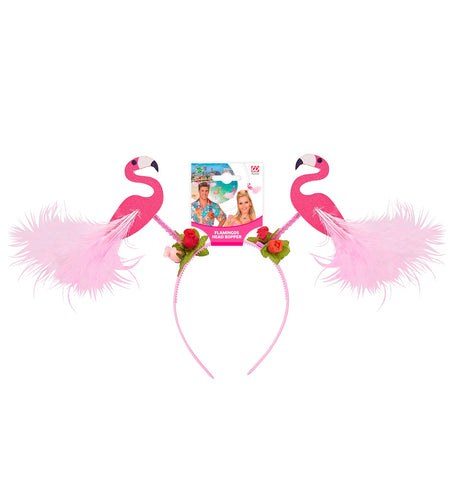 e-carnavalskleding-SYK Hoofband Flamingo
